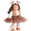 Sweet Dolly 18 Inches Doll Clothes Christmas Deer Costume Tutu Dress fits 18 Inch Doll view 2