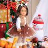 Sweet Dolly 18 Inches Doll Clothes Christmas Deer Costume Tutu Dress fits 18 Inch Doll view 3