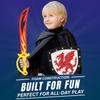 Liberty Imports 12 Pack Foam Swords and Shields Playset, Medieval Combat Ninja Warrior Weapons Costume Role Play Accessories for Kids Party Favors view 4