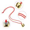 WJBB Jingle Bell Necklaces Christmas Bell Necklaces Large Golden Bell Necklace for Christmas (12 Pieces) view 3