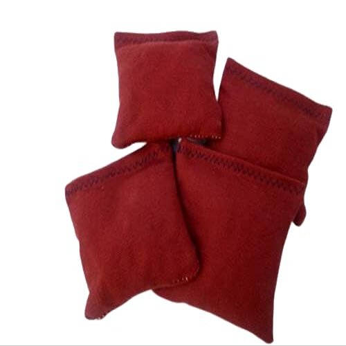 3" Maroon Mini Cornhole Bags Replacement bags set of 4
