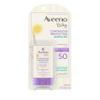 Aveeno Baby Continuous Protection Mineral Sunscreen Stick for Sensitive Skin with Broad Spectrum SPF 50 Protection for Face & Body, Naturally Sourced 100% Zinc Oxide, Travel Size, 0.47 oz view 2