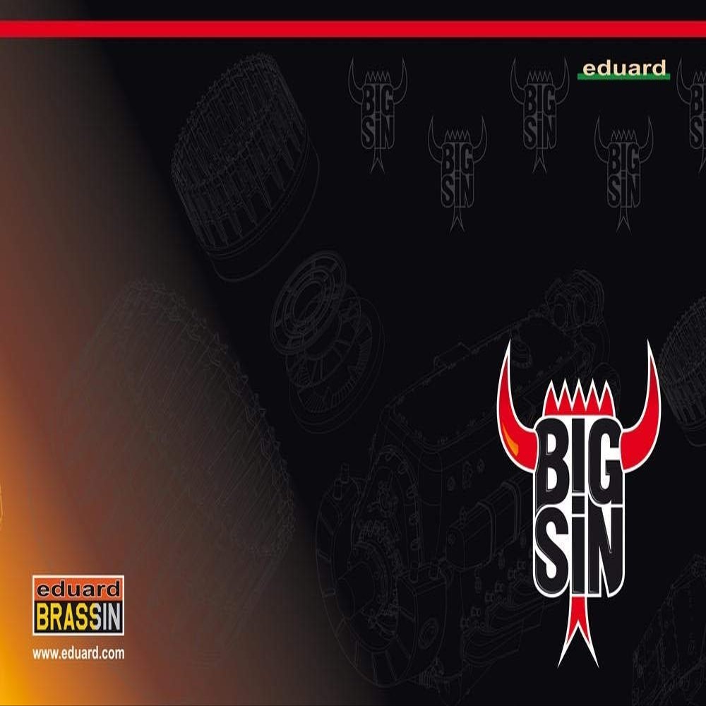 Eduard EDSIN64864 Big Sin 1:48-P-51D-5 Essential