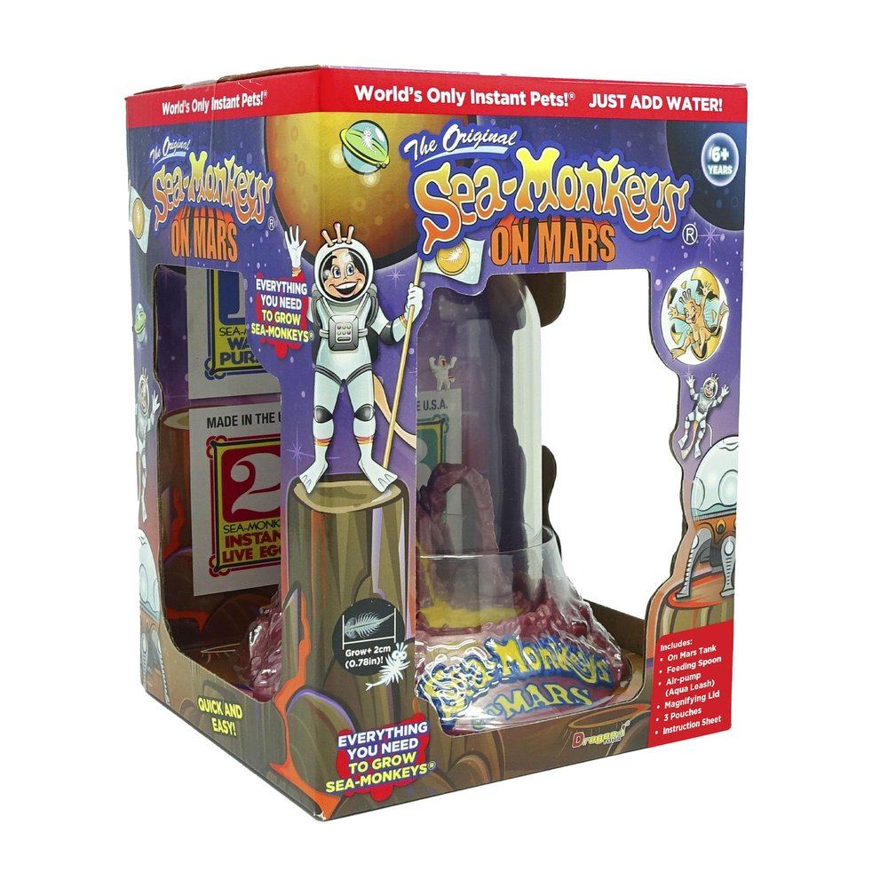 Sea-Monkeys On Mars - World's Only Instant Pets - Ages 6+ (Pack of 1)