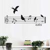 Birds Music Notes DIY Home PVC Nursery Waterproof Adhesive Wall Decals Decor Vinyl Sticker IR8821 view 1