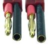 2pcs No Wire Adapter T-Plug Deans Male to 4mm Bullet for RC Turnigy Zippy HXT view 3
