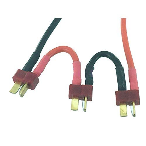 4mm Banana Bullets to 3 T-Plug Deans Male Series Charger Lead Cable for RC Power