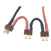 4mm Banana Bullets to 3 T-Plug Deans Male Series Charger Lead Cable for RC Power view 1