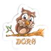 Dora Owl Sticker (Large, 14x9.8 inch) view 1