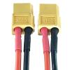 2pcs XT60 Female to Male EC3 Connector Cable for rc Quadcopter Helicopter view 2