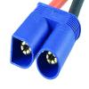 1pce EC5 Male to 4mm Banana Bullet Charger Lead Cable for lipo NiMh NiCd view 2