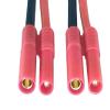 2pcs 4mm Banana Bullet Male to XT60 Male Adapter Charger Cable for RC HXT view 3