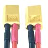 2pcs 4mm Banana Bullet Male to XT60 Male Adapter Charger Cable for RC HXT view 4