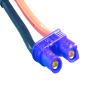 1pce Male T-Plug Deans to EC2 Female Adapter 20awg 5cm Wire fr RC Beans Style view 3