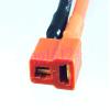 1pce Dean T-Plug Female to 5.5MM Bullet Connector/Adapter 12AWG Wire for RC Power view 3