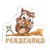 Ferdinand Owl Sticker (Large, 14x9.8 inch) view 1