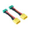2pcs XT60 Male to MPX Multiplex Female Adapter 14AWG 5CM Wire for RC Battery view 1