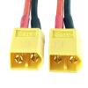 2pcs XT60 Male to MPX Multiplex Female Adapter 14AWG 5CM Wire for RC Battery view 4