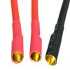 3pcs/Set 6.5MM Bullet Male to Female 10AWG 10CM Castle Mambo ESC Extension Cable view 2