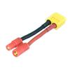 1pce Male XT60 XT-60 to 3.5mm Bullet Male Adapter 14awg Wire fr RC view 1
