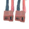 2pcs T Plug (Deans Style) Female to EC5 Male Adapter 12AWG 5CM Wire fr RC Power view 4