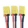 3pcs XT60 Male to XT30 XT-30 Female Adapter 16AWG 5CM Wire for RC Lipo view 2