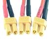 3pcs XT60 Male to XT30 XT-30 Female Adapter 16AWG 5CM Wire for RC Lipo view 4