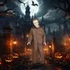 Fun World Halloween Michael Myers Child Costume and Memory-Flex Mask | Large 12/14 view 3