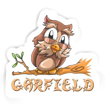 Garfield Owl Sticker (Large, 14x9.8 inch)