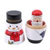 Konrisa 5 Pcs Nesting Dolls Santa Claus Snowman Matryoshka Nesting Dolls for Kids Adult Handmade Figurines Wooden Stacking Dolls Wedding Birthday Gift Party Supplies view 4