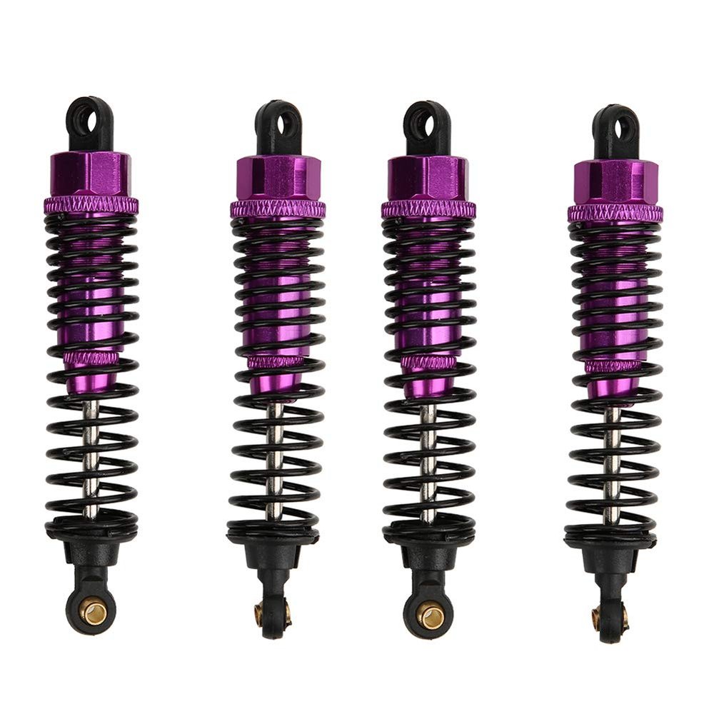4pcs RC Car Shock Absorber Springs for 1/10 Crawler - 90Mm Oil Shocks