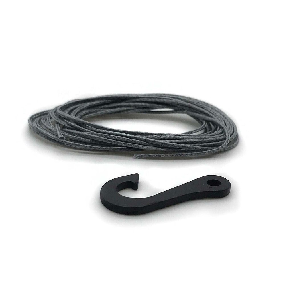 REEFS RC 7Ft Synthetic Winch Line w/Steel Hook SEHREEFS45 Servo Accessories