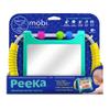 Mobi Peeka Activity Toy - Tummy Time Baby Mirror, Food Grade Silicone Montessori Toys, Shatterproof Mirror for Babies, BPA and Phthalate Free - for 0-6 Months Newborns and Up view 1