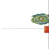 Beyblade Burst Rise Hypersphere Ace Dragon D5 Starter Pack - Attack Type Battling Top Toy and Right/Left-Spin Launcher, Ages 8 and Up view 2