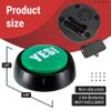 Granatan Yes No Button & Maybe Sorry Button, Answer Buzzers Set of 4 Buzzers for Game Show, Sound Button, Gag Gifts view 2
