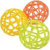 Constructive Playthings Kids Colorful Sensory Grab Balls, Multicolor (Set of 3) view 1