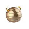 Apqdw Kinetic Spinner Desk Toy, 1.54'' Stress Relief Desk Toys Ball, Anti Anxiety Desk Gadgets Sensory Toys for Adults Women Men, Birthday Christmas Day Gift (39MM, Gold) view 1