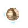 Apqdw Kinetic Spinner Desk Toy, 1.54'' Stress Relief Desk Toys Ball, Anti Anxiety Desk Gadgets Sensory Toys for Adults Women Men, Birthday Christmas Day Gift (39MM, Gold) view 2