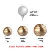 Apqdw Kinetic Spinner Desk Toy, 1.54'' Stress Relief Desk Toys Ball, Anti Anxiety Desk Gadgets Sensory Toys for Adults Women Men, Birthday Christmas Day Gift (39MM, Gold) view 3