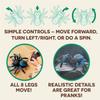 Terra by Battat  Remote Control Tarantula for Kids with LED Eyes  Realistic Spider Toy with Moving Legs, Fast Speed & 360 Spin  Blue RC Animal for Boys & Girls 6+ Years view 4