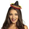 Boland 10135518 Mexico Sombrero Headband, Multi-Coloured, Standard Size view 1