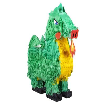 Boland 30947 - Pinata Dragon, Size 49 x 47 cm, Cardboard, Strike Pinata, Birthday, Themed Party, Celebration, Kids Birthday, Decoration, Desserts, Gift
