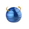 Apqdw Kinetic Desk Toy, Anxiety ADHD Relief, Optical Illusion Fidget Toy for Office Adults, Blue (39MM) view 1