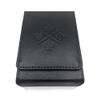 Luck Lab Single Deck Leather Playing Card Case/Holder - Black- Fits Poker and Bridge Size Cards view 2