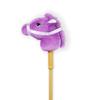 Ponyland: Music Stick Animal - Purple & White Horse - Music Button, Sturdy Two-Piece Stick W/Colorful Soft Plush Animal Head, Toy, Kids Ages 3+ view 4