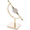 Bard's Gold-Toned Sphere Holder Caliper Stand, 4.5" H x 2.375" W x 1.5" D (for 0.375" to 1.75" Items), Pack of 2 view 2