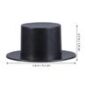 NUOBESTY 50pcs Mini Plastic Top Hats Black Snowman Hats Christmas Wine Bottle Decor Party Supplies view 4