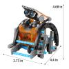 Lucky Doug Solar Power Kits Toys for Boys Ages 8-13, STEM Robot Kit Toys Gifts for Kids 8 9 10 11 12 13 Years, Educational Building Science Experiment Set Birthday for Kids Boys Girls view 4