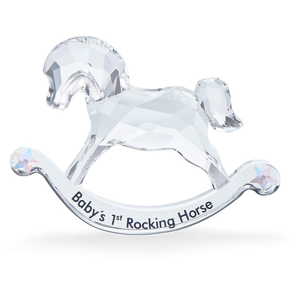 SWAROVSKI First Steps Baby's 1St Rocking Horse