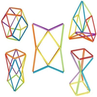 Polygonzo-Geo Twister Shapeshifter. Set of (2) Geo-Morph Twister Fidget Toys